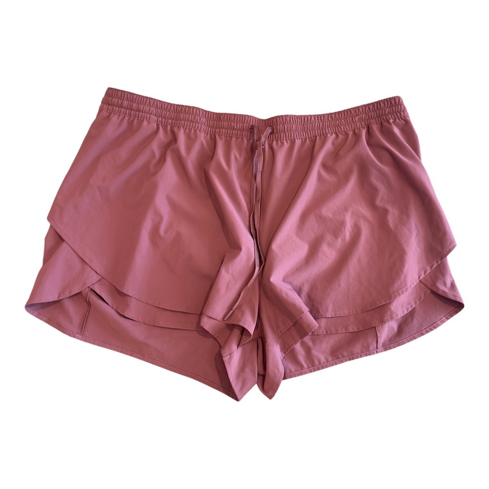 Calia Womens XXL Step Up High Rise 3" Inseam Shorts Mauveberry WAX15219 NWT